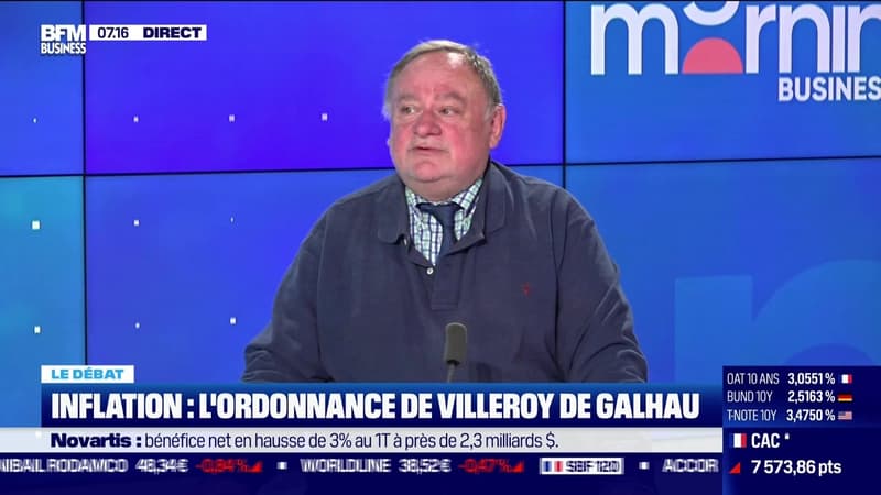 Nicolas Doze face à Jean-Marc Daniel : Inflation, l'ordonnance de Villeroy de Galhau - 25/04