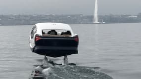 Le véhicule aéro-navale vient de réaliser des tests très concluants sur le lac de Genève