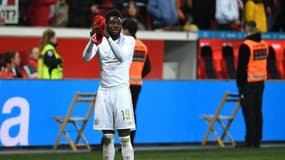 Alphonso Davies avec le Bayern Munich en 2023.