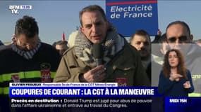 Ce responsable de la CGT Mines-Energie estime que les coupures de courant sont "légitimées" par les Français
