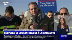 Ce responsable de la CGT Mines-Energie estime que les coupures de courant sont "légitimées" par les Français