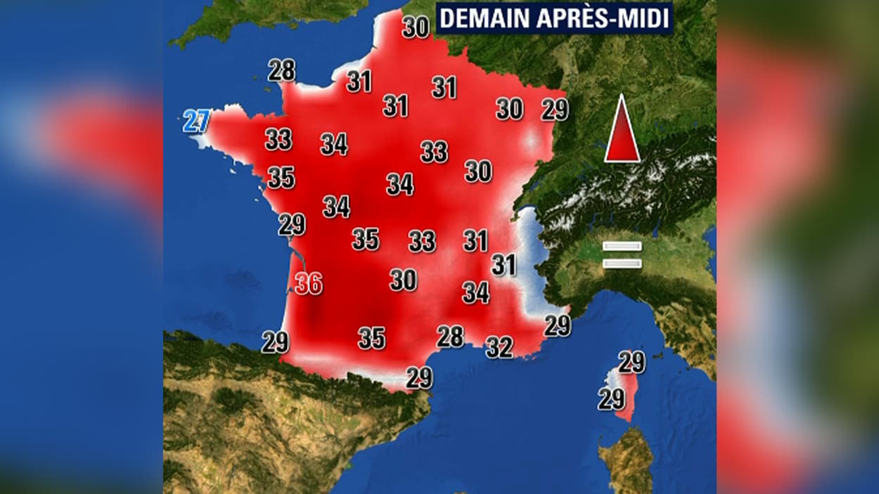 Les températures s'annoncent chaude pour samedi 24 août.