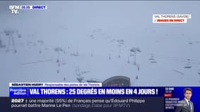 Val Thorens: la station a perdu 25°C en quatre jours