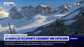Glacier de la Girose: des militants écologistes toujours sur place, ils craignent l'expulsion