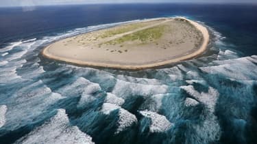 Située dans l'Océan indien, Tromelin est une île française d'environ 1km².