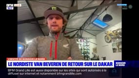 Adrien Van Beveren, pilote nordiste de moto-cross, va participer au Dakar