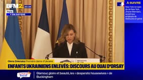 Olena Zelenska, première dame ukrainienne: "Quand on dit que nos enfants ont été déportés en Russie, ils n'ont pas simplement changé d'adresse, leurs vies ont été brisées"