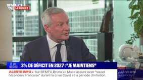 "Ça ne fait pas partie des options du gouvernement pour 2024": Bruno Le Maire "écarte" la proposition de la Cour des comptes sur les arrêts maladies