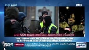 "Il avait un très gros trou au niveau de la joue droite": Lilian, 15 ans, a été blessé par un tir de flash-ball à Strasbourg