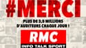 AUDIENCES RADIO - RMC 2ème radio généraliste privée de France