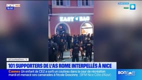101 supporters de l’AS Rome interpellés à Nice - F. Pizzini, Directeur de la police nationale des AM était notre invité ce soir