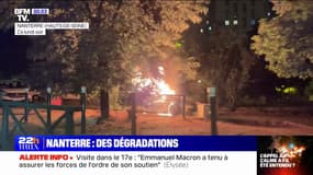 Violences urbaines: une accalmie constatée à Nanterre malgré quelques dégradations