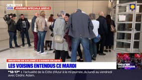 Féminicide à Cagnes-sur-Mer: les voisins sont entendus à la barre ce mardi