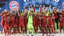 La joie des joueurs du Bayern