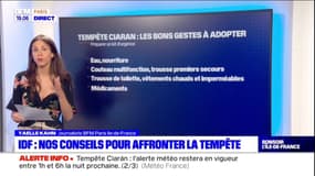 Île-de-France: les conseils des autorités face à l'arrivée de la tempête Ciaran