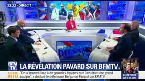 Benjamin Pavard chante sa propre chanson au micro de BFM TV