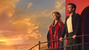 Margot Robbie et Colin Farrell, dans A Big Bold Beautiful Journey.