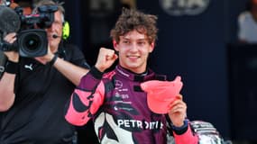 Kimi Antonelli lors des essais libres du GP de Miami, le 2 mai 2025.