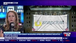 Snapchat chute en bourse 