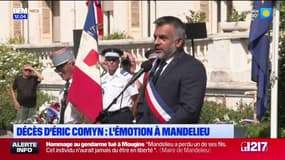 Sébastien Leroy, Éric Ciotti... de nombreux élus ont rendu hommage à Éric Comyn, gendarme tué à Mougins,