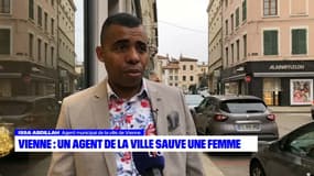 Issah Abdillah raconte au micro de BFM Lyon comment il a réussi à lui venir en aide.