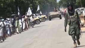 Image extraite d'une vidéo publiée le 9novembre 2014 par le groupe islamiste Boko Haram au Nigeria