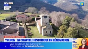 Dans notre quotidien - Yzeron : la chapelle historique en rénovation