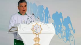 L'ancien président du Turkménistan, Gourbangouly Berdymoukhamedov, le 3 juin 2020 lors d'une cérémonie à Achkhabad