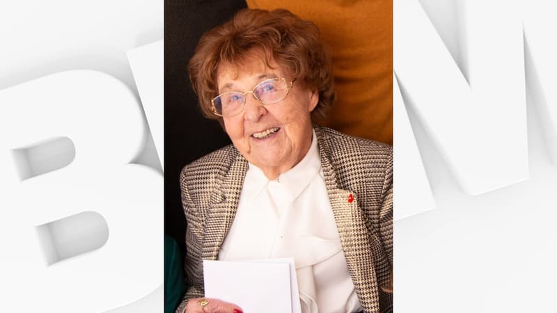 Emmanuel Macron rend hommage à Annette Lajon, résistante morte mercredi à l'âge de 91 ans