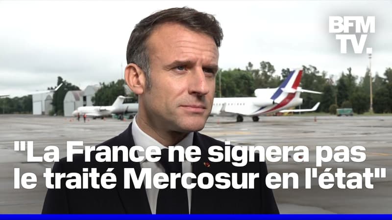 Mercosur, agriculteurs, Vladimir Poutine: la prise de parole intégrale d'Emmanuel Macron