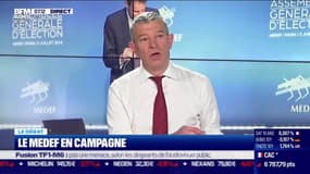 Le débat : Le Medef en campagne, par Jean-Marc Daniel et Nicolas Doze - 25/01