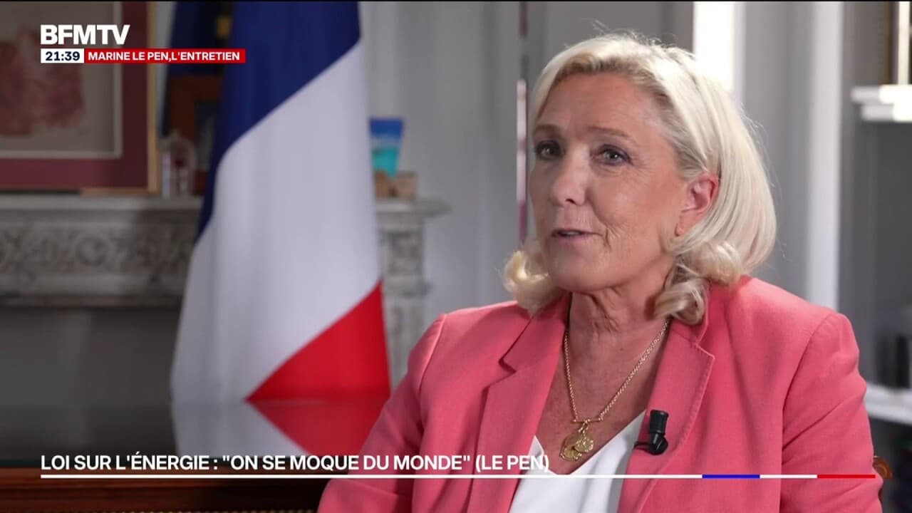 Marine Le Pen ne croit pas que la loi d'urgence agricole sera étudiée avant l'été comme l'a annoncé Sébastien Lecornu Kép