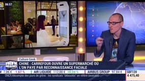 Anthony Morel: En Chine, Carrefour ouvre un supermarché où l'on paie par reconnaissance faciale - 21/05