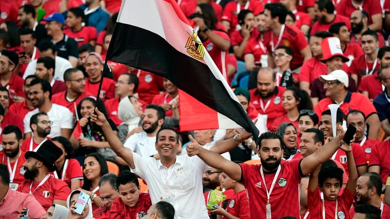 Les fans égyptiens sont venus en masse pour le match d'ouverture de la CAN 2019.