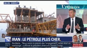 Nicolas Doze: si l'Iran baisse ses exportations de pétrole, le prix du baril va augmenter