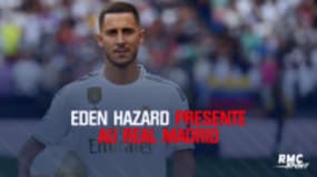 Eden Hazard présenté au Real Madrid