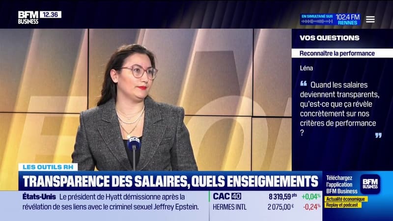 Transparence des salaires