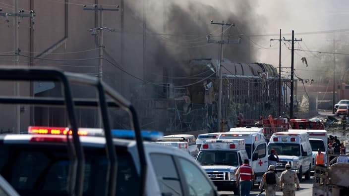 L'usine Blueberry de Ciudad Juarez a été évacuée après l'explosion.
