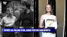 Après sa Palme d'or, Jodie Foster sur BFMTV - 07/07