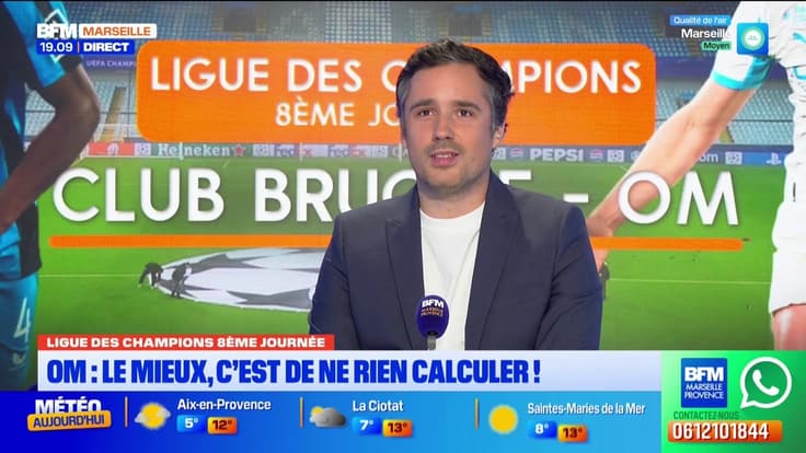 Virage Marseille du mercredi 28 janvier - Bruges-OM : attention à la dernière marche