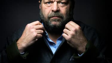 Eric Dupond-Moretti pose pour l'AFP à Paris le 29 janvier 2015