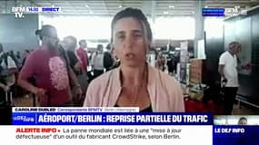 Panne informatique mondiale: le trafic aérien reprend à l'aéroport de Berlin