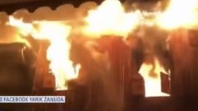 Les images de l'incendie de Courchevel