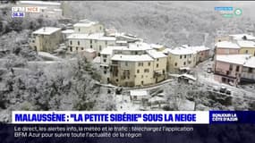 Malaussène: "la petite Sibérie" sous la neige