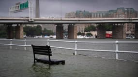 L'équivalent d'un mois de pluie a frappé Washington.