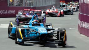La Renault de Sebastien Buemi au Grand Prix de Formula E de Paris en mai dernier