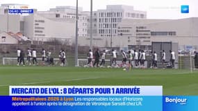 OL: huit départs pour une arrivée cet hiver 