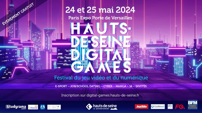 Haut-de-Seine digital games