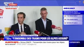 Grève SNCF: "100% des clients seront prévenus aujourd'hui" de l'annulation ou du maintien de leur train assure Christophe Fanichet, PDG de SNCF Voyageurs