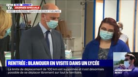 Rentrée: Blanquer en visite dans un lycée (2) - 02/06
